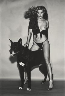 Chris Von Wangenheim - Woman with Dog, années 1970