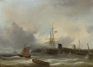 Christiaan Lodewijk Willem Dreibholtz - Shipping near Dordrecht