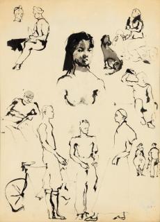 Christian Bérard - Etudes de personnages