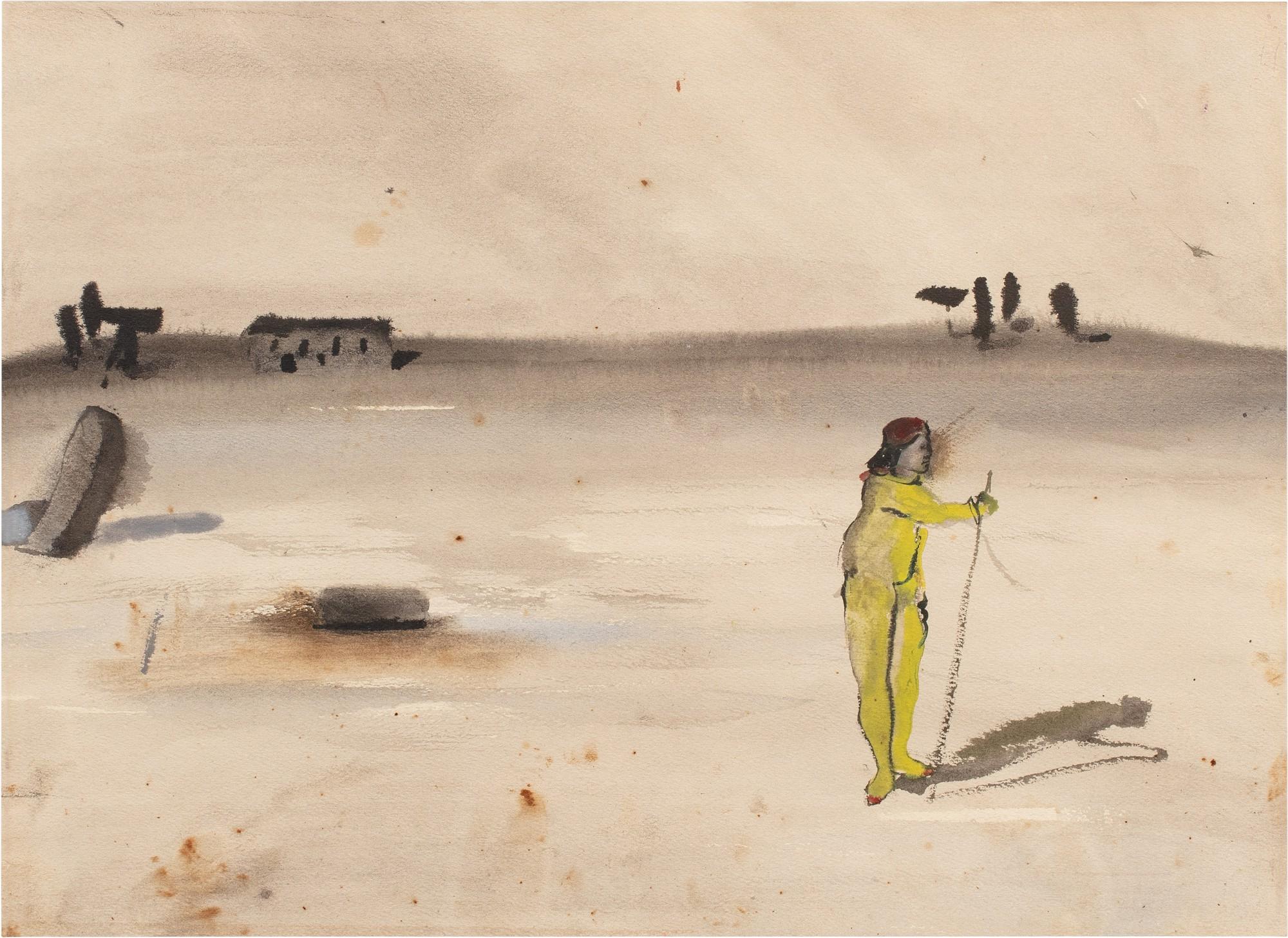 Christian Bérard - Nu dans un paysage