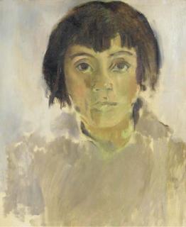 Christian Berard - Portrait D\'Une Jeune Fille