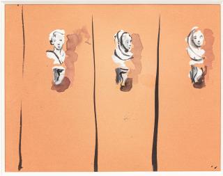 Christian Bérard - Project For A Screen [Projet De Paravent]