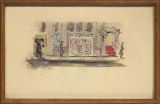 Christian Berard - Projet de décor pour la Belle endormie