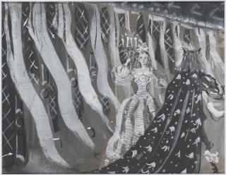 Christian Bérard - Projet De Décor Pour La Belle Et La Bête