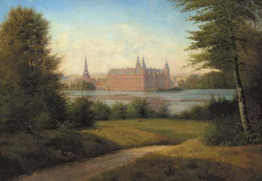 Christian Bernh. Severin Berthelsen - A Danish summer palace