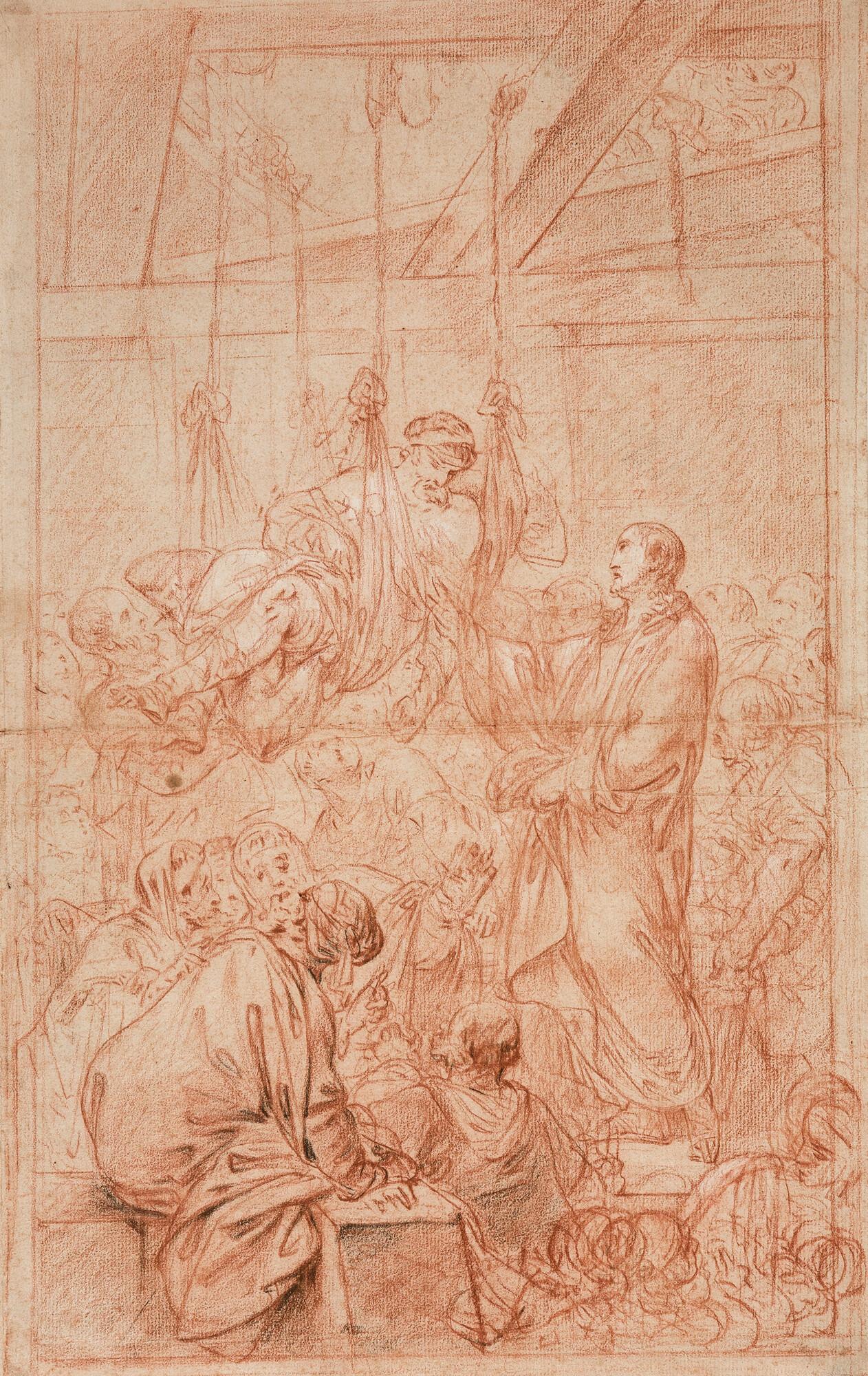 Christian Bernhard Rode - Christus heilt den Lahmen.