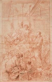 Christian Bernhard Rode - Christus heilt den Lahmen.