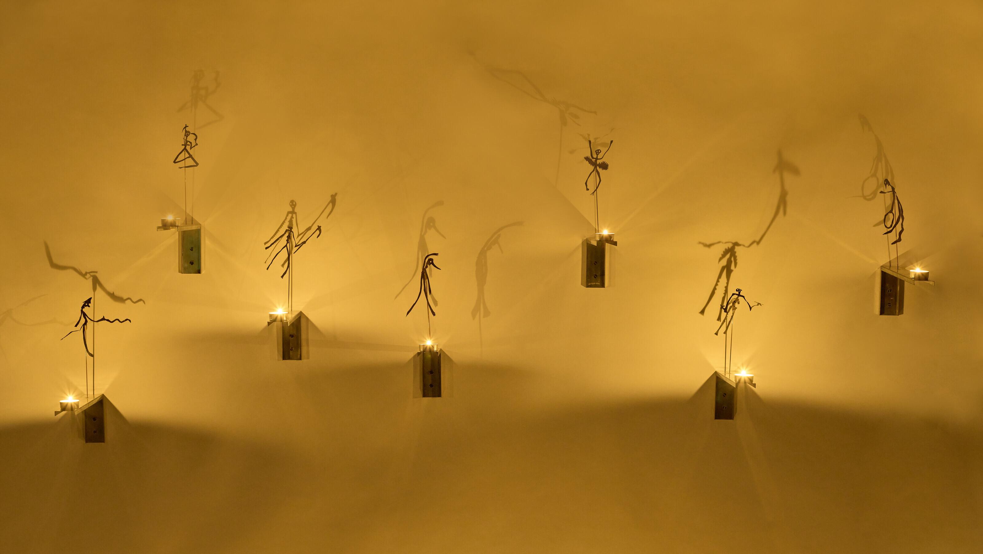 Christian Boltanski - 7 Bougies - Les ombres