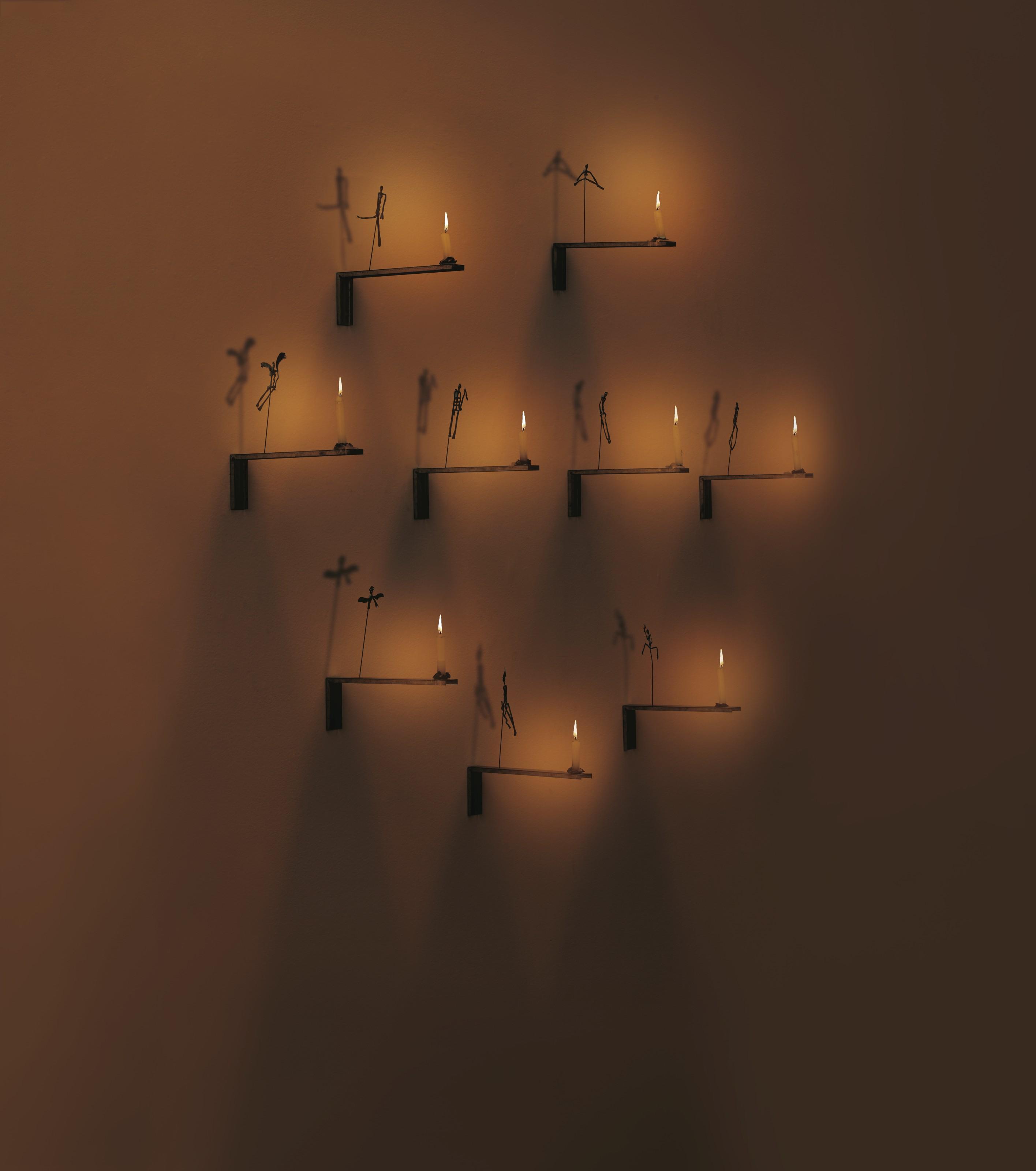 Christian Boltanski - Les Bougies (Shadows from the Lesson of Darkness)