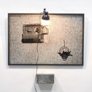 Christian Boltanski - Lovebird and plant