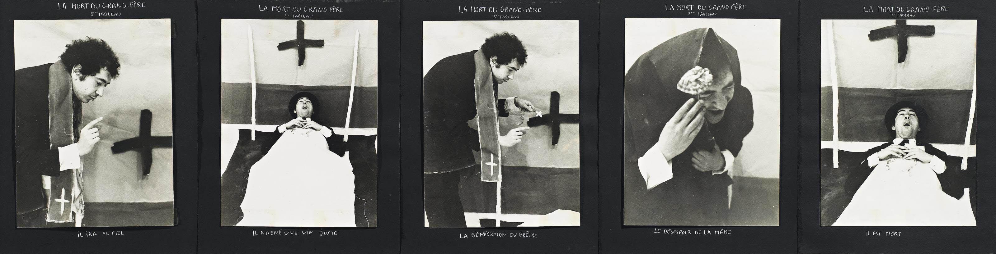 Christian Boltanski - Saynètes comiques - La mort du grand père