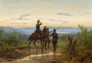 Christian D.J. Sell - Auf Beobachtungsposten im Morgengrauen.