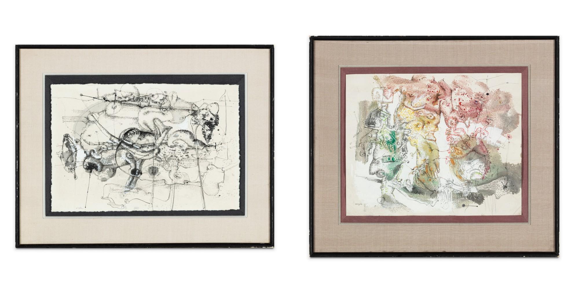 Christian D\'Orgeix - Untitled [2 Works]