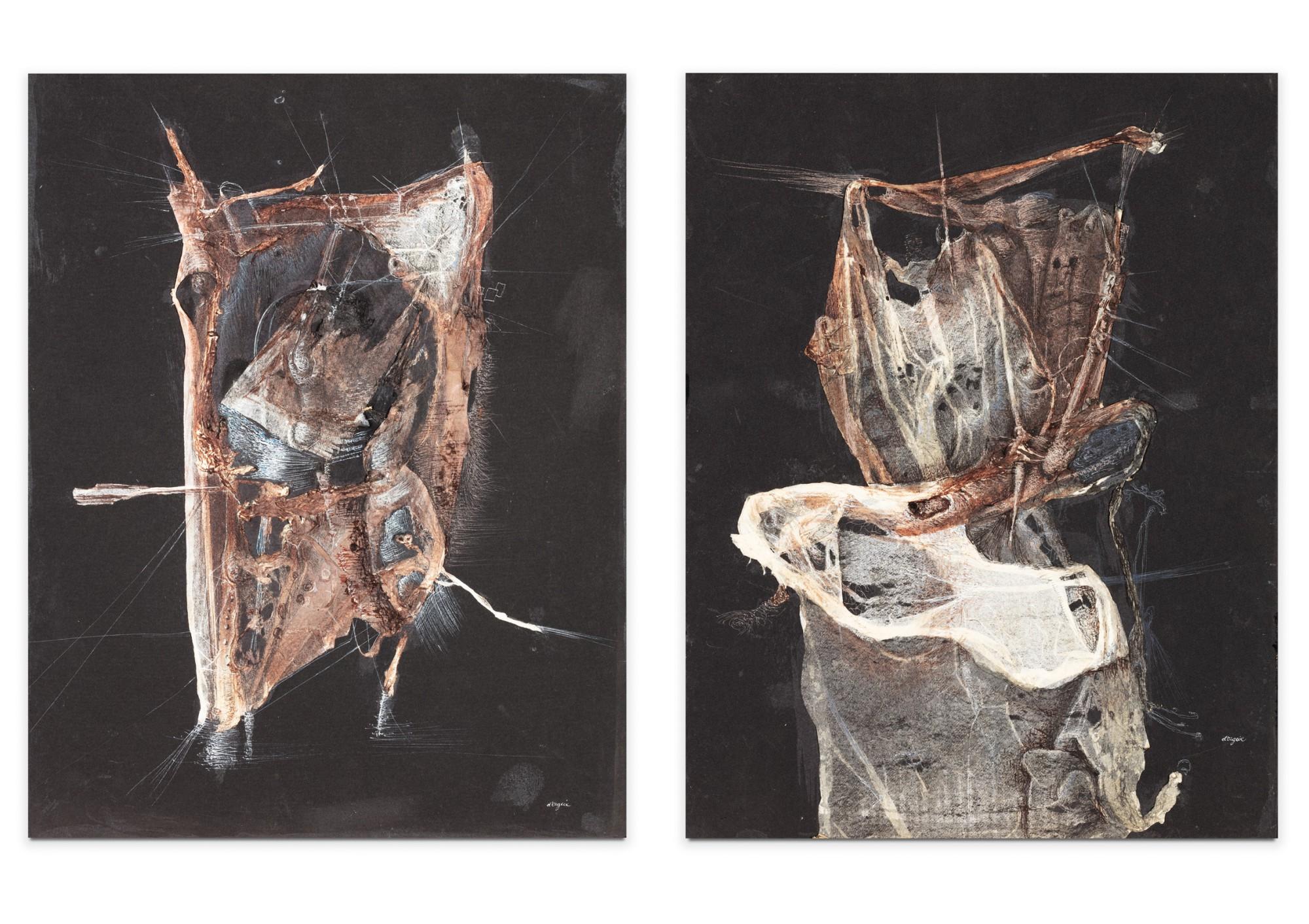 Christian D\'Orgeix - Untitled [2 Works]