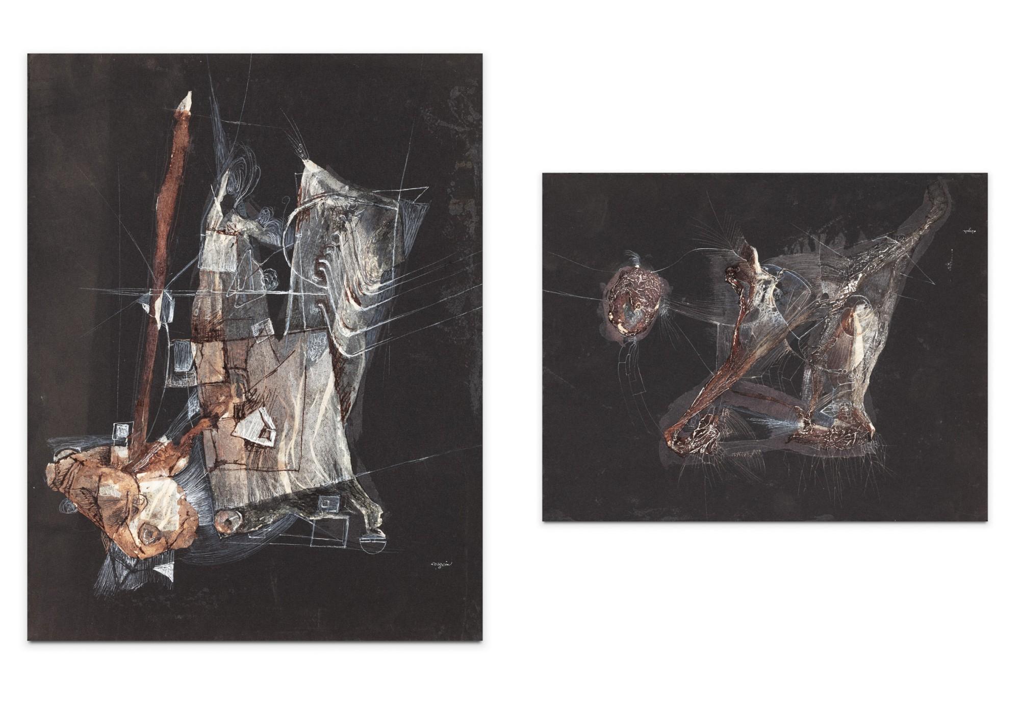 Christian D\'Orgeix - Untitled [2 Works]