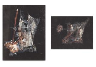 Christian D\'Orgeix - Untitled [2 Works]