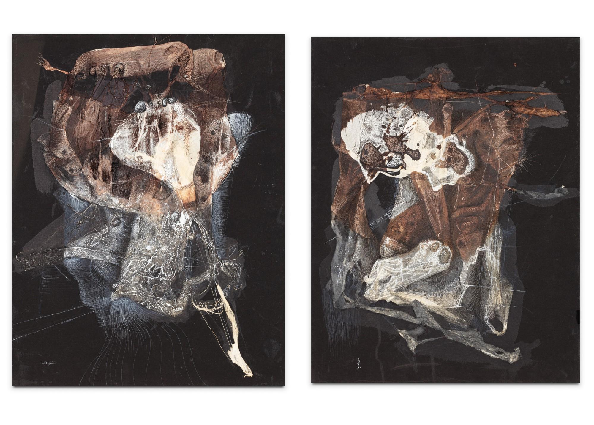 Christian D\'Orgeix - Untitled [2 Works]