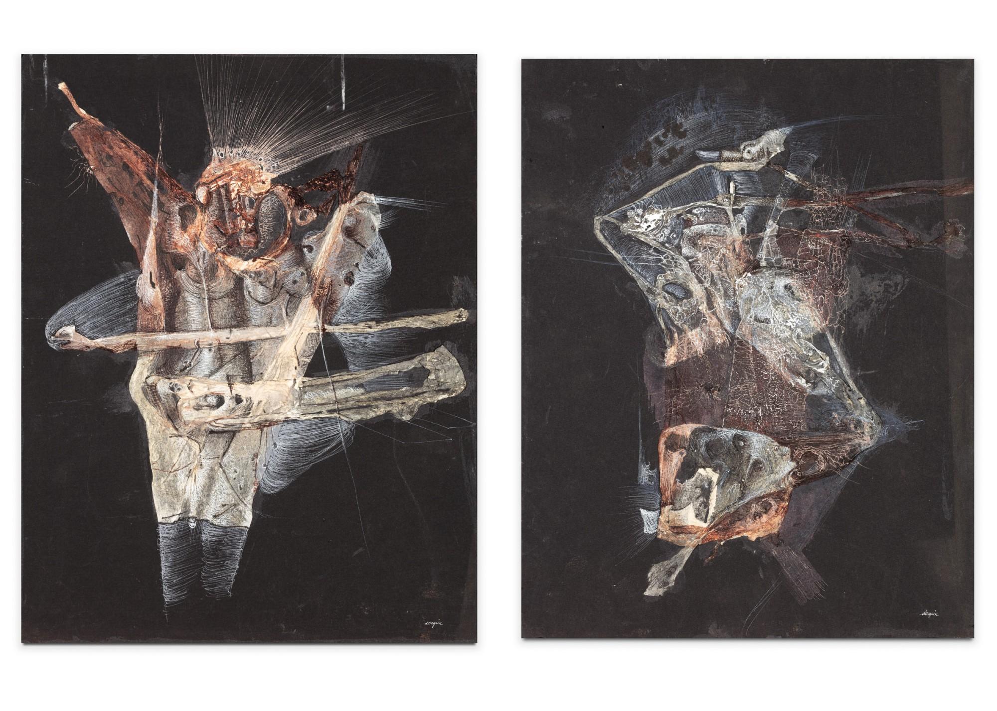 Christian D\'Orgeix - Untitled [2 Works]