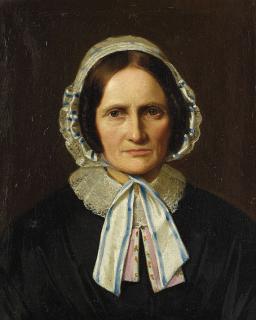 Christian Eduard Boettcher - 5 Gemälde: Porträts des Malers und seiner Familie