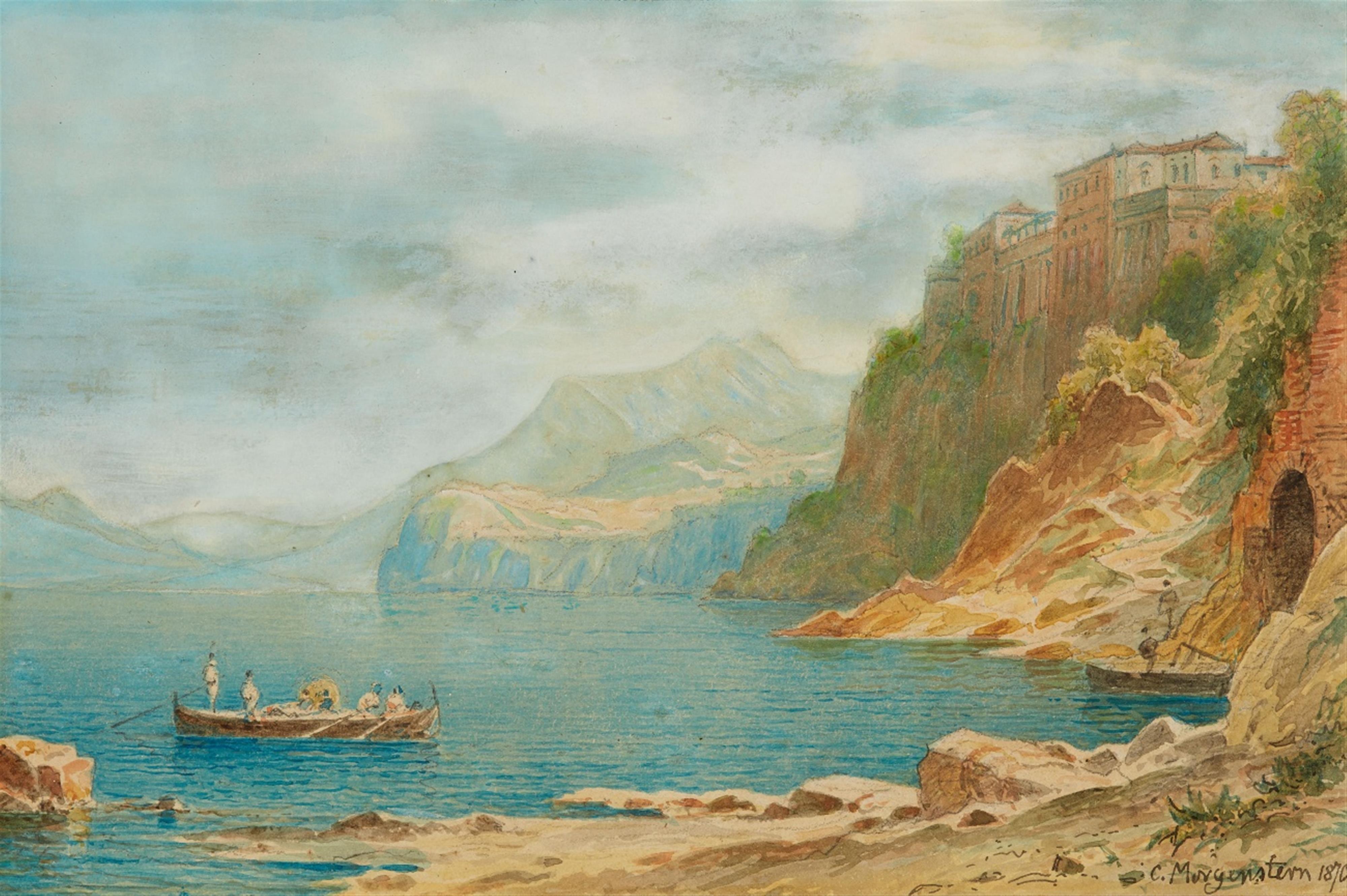 Christian Ernst Bernhard Morgenstern - Das Haus des Tasso bei Sorrent