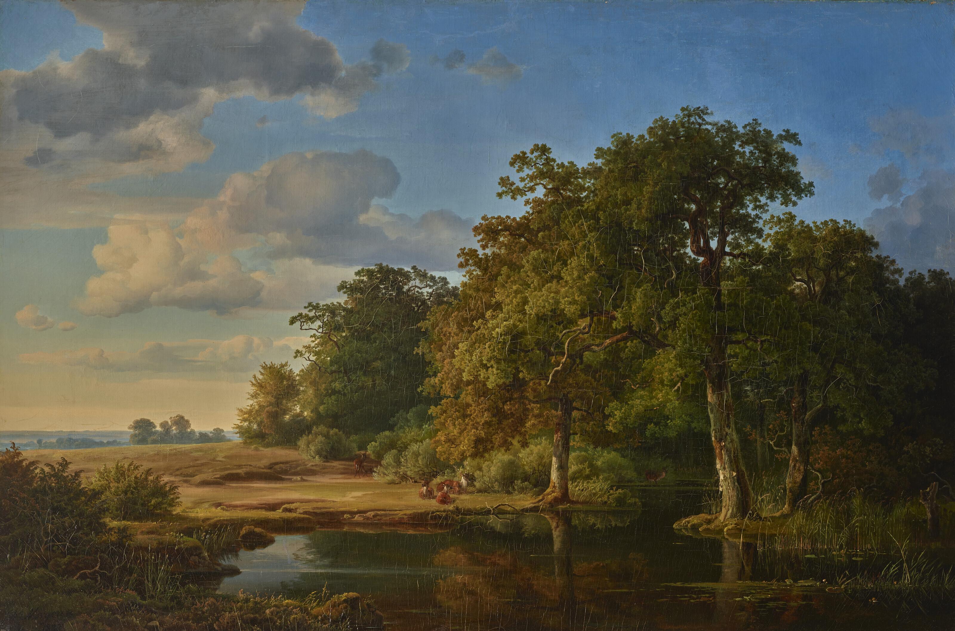 Christian Ernst Bernhard Morgenstern - Wooded Landscape