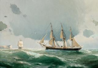 Christian Fredrik Swensson - Svensk fullriggare i hög sjö