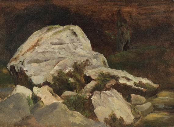 Christian Friedrich Gille - Felsen im Rabenauer Grund
