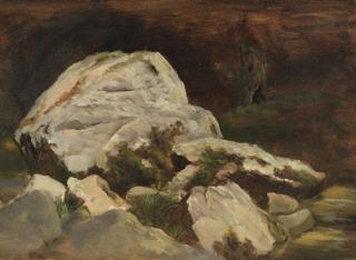 Christian Friedrich Gille - Felsen im Rabenauer Grund