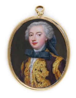 Christian Friedrich Zincke - Portrait Of A Gentleman, Circa 1740