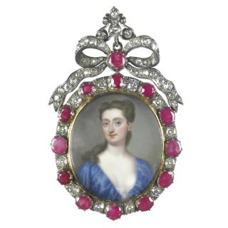 Christian Friedrich Zincke - Portrait Of A Lady