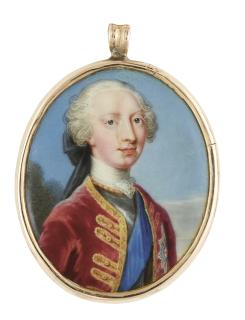 Christian Friedrich Zincke - Portrait Of Frederick, Prince Of Wales (1707-1751), Circa 1730