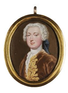 Christian Friedrich Zincke - Portrait Of William Gore, Of Woodford, County Leitrim (1711-1769)