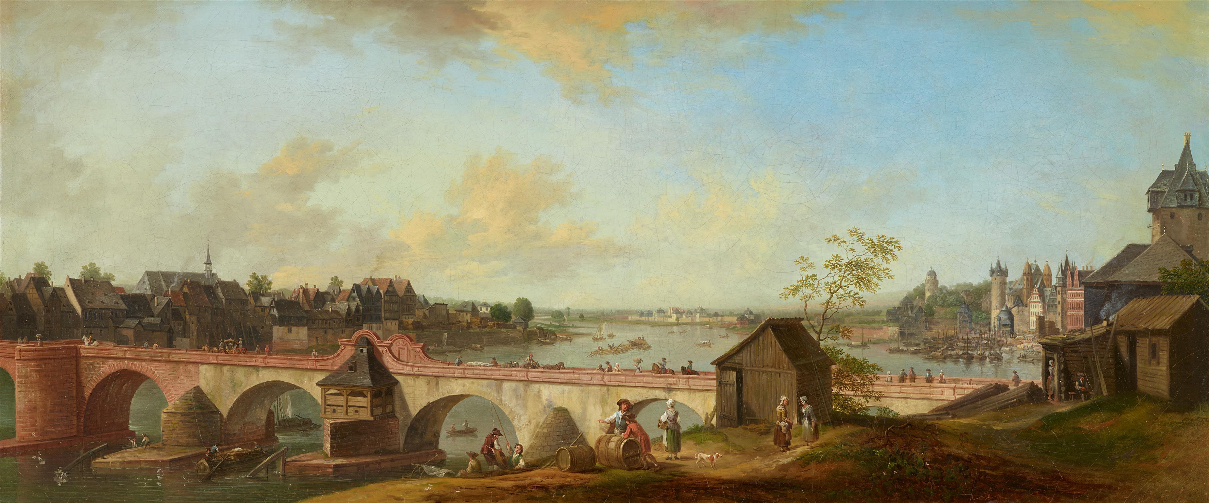 Christian Georg Schütz d. Ä. - Ansicht von Frankfurt