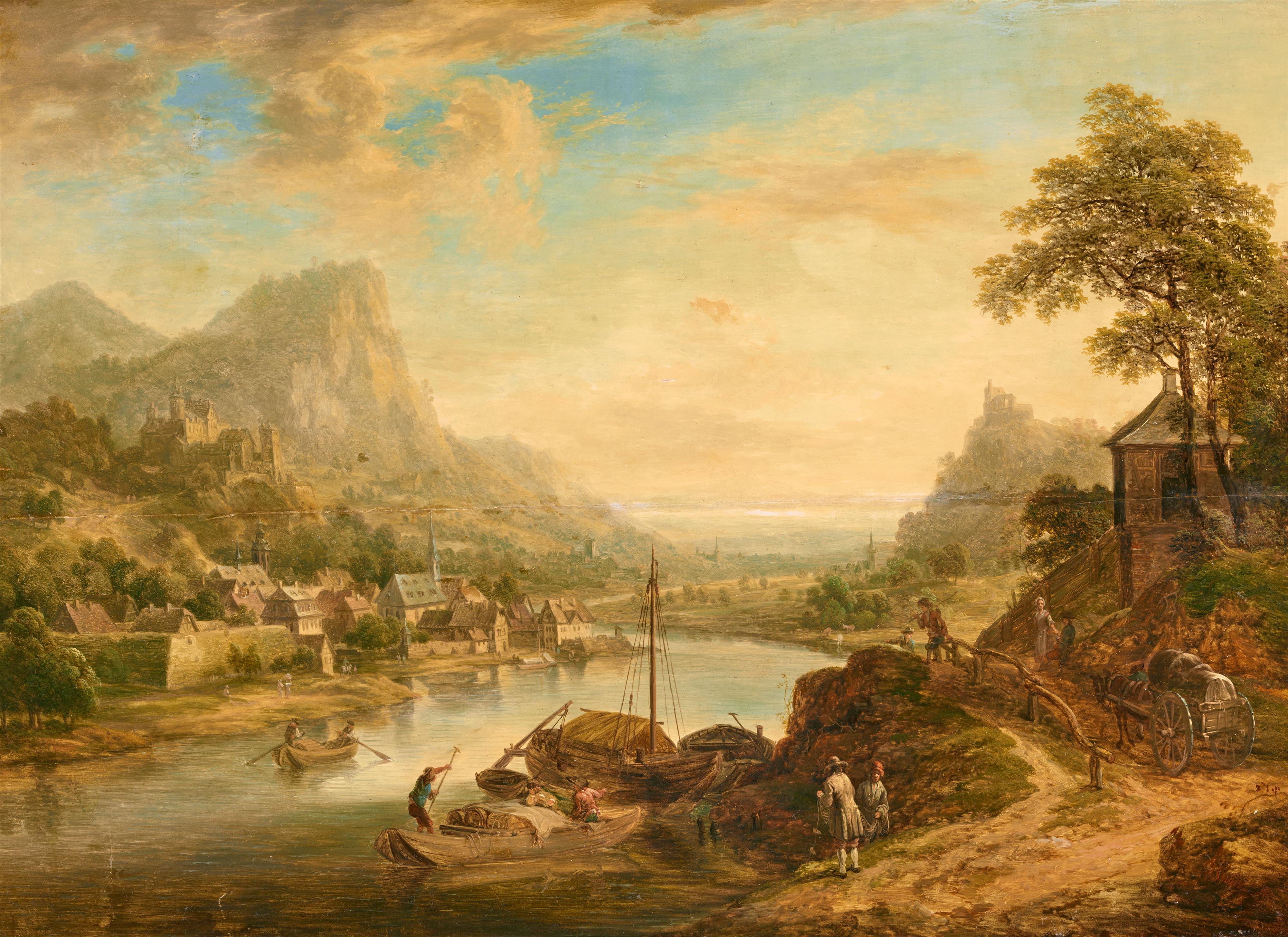 Christian Georg Schütz d. J. - Rheinlandschaft
