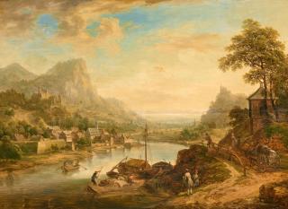 Christian Georg Schütz d. J. - Rheinlandschaft