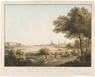 Christian Gottlob Hammer - Vue de Dresde prise du Côté du Sudouest.