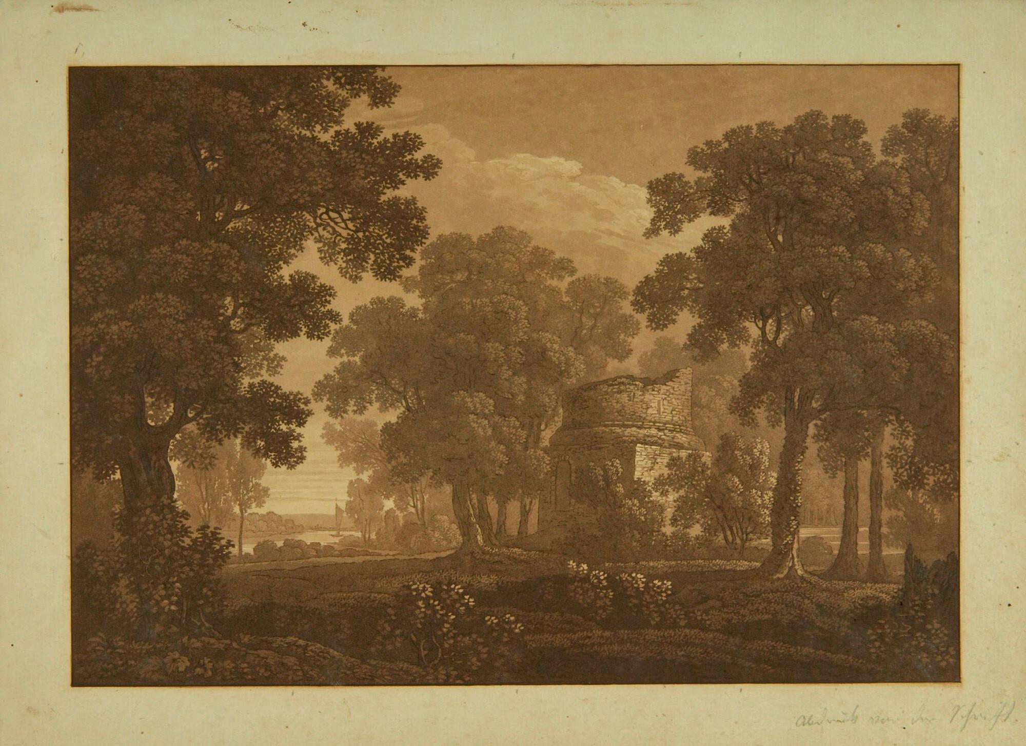 Christian Haldenwang - 2 Bll.: Parkansichten.