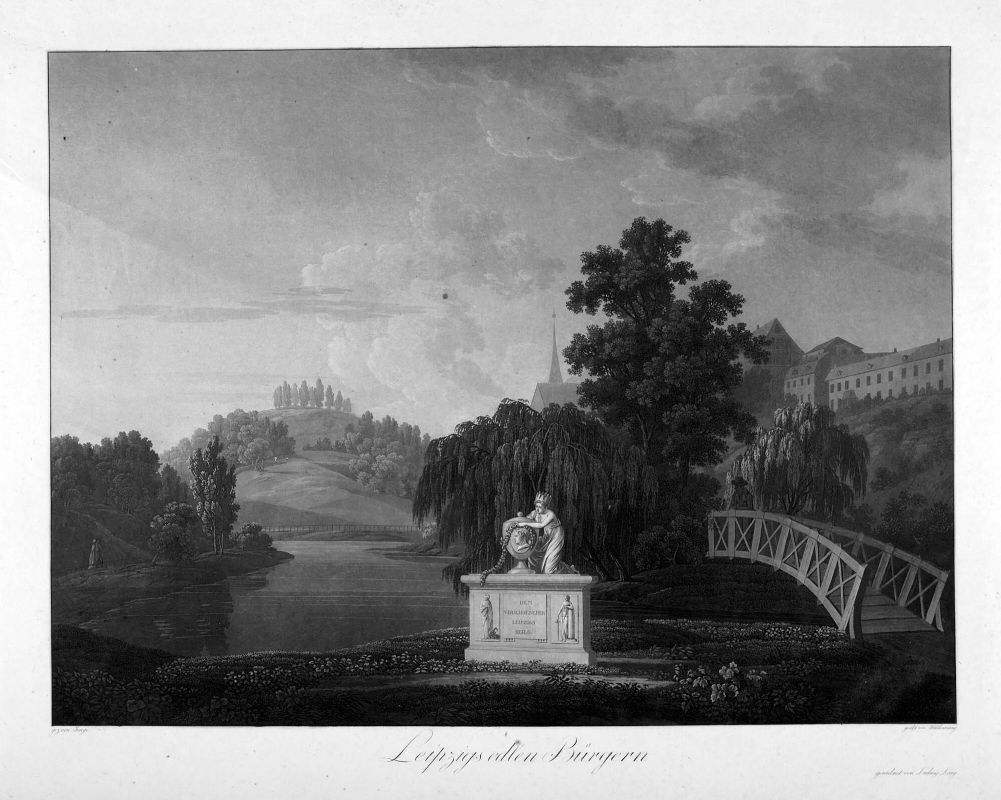 Christian Haldenwang - 7 Bll.: Malerische Ansichten.