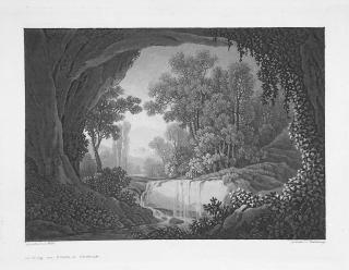 Christian Haldenwang - 7 Bll.: Sechs landschaftliche Kompositionen und eine Doublette.