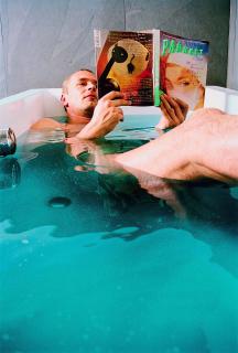 Christian Jankowski - Christian Jankowski reads 50 Parkett Artists Collaborations (für Parkett 81).