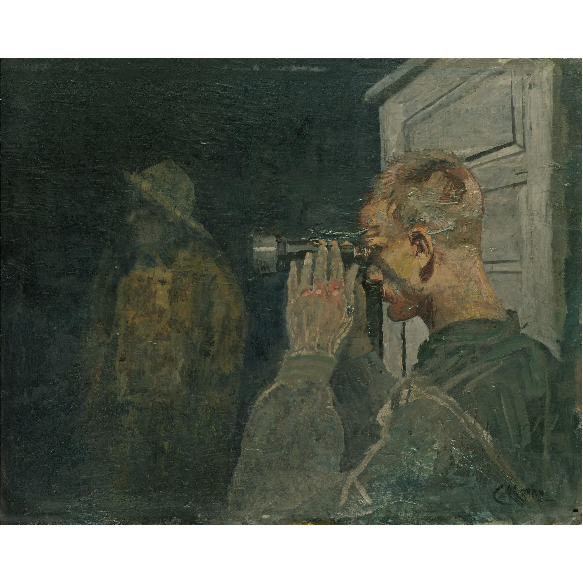 Christian Krohg - Norwegian Kystvakten (Coastguards)