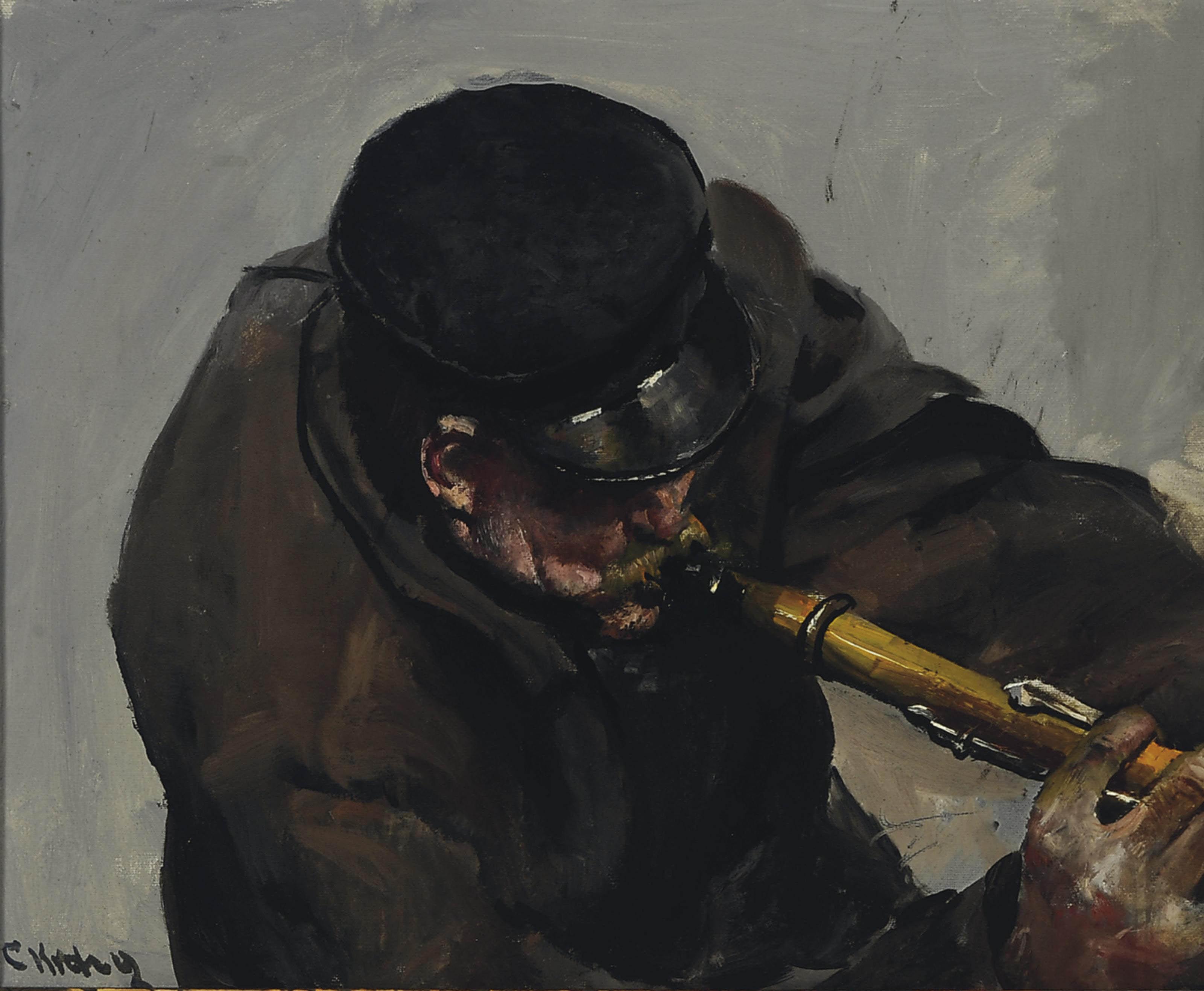 Christian Krohg - The Musician