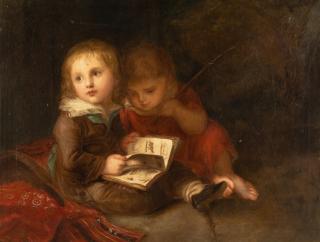 Christian Leberecht Vogel - Die Söhne des Künstlers, Carl Christian und Friedrich Vogel