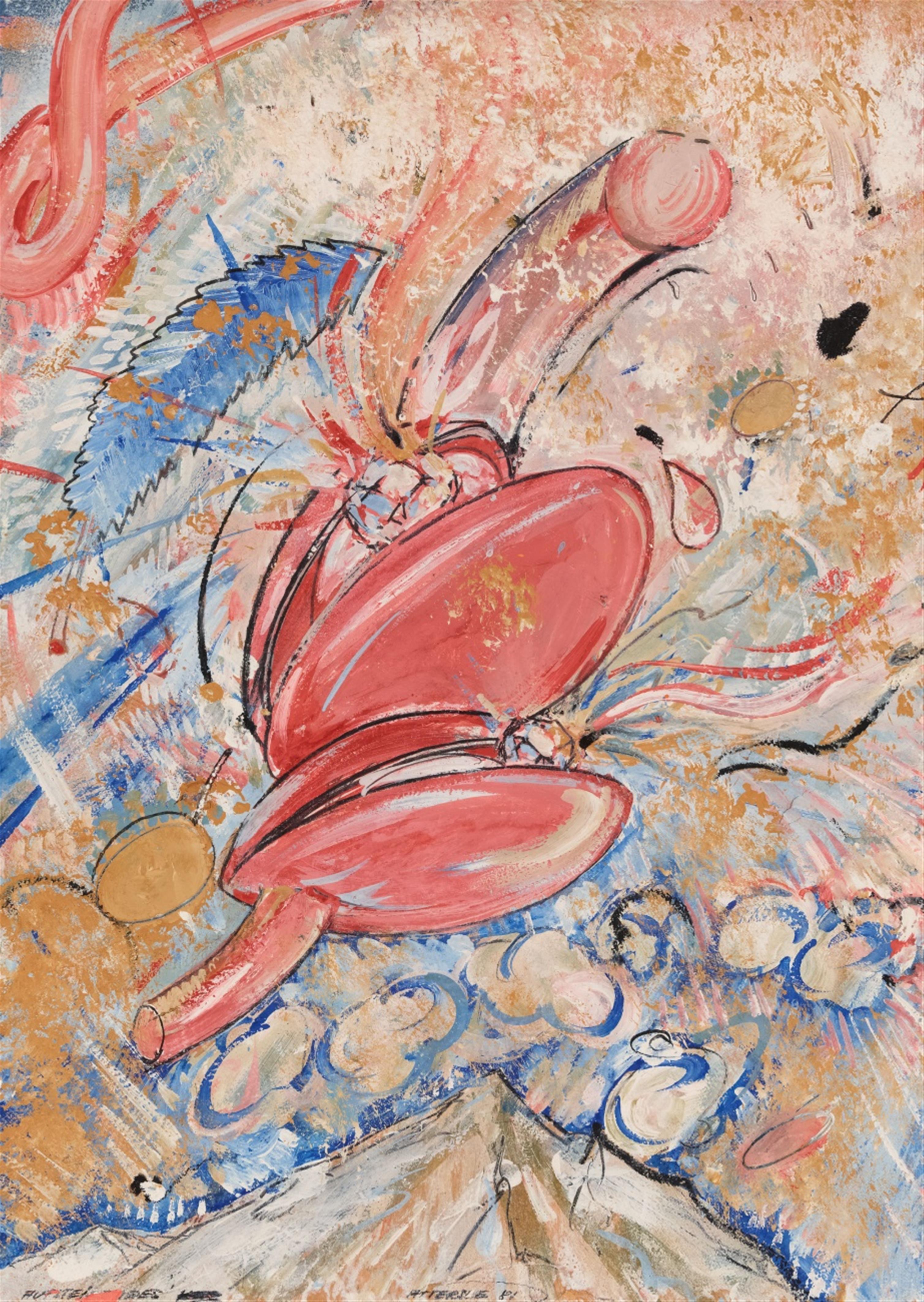 Christian Ludwig Attersee - Aufsteigendes