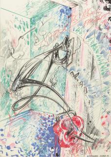 Christian Ludwig Attersee - „Begrüssung“.