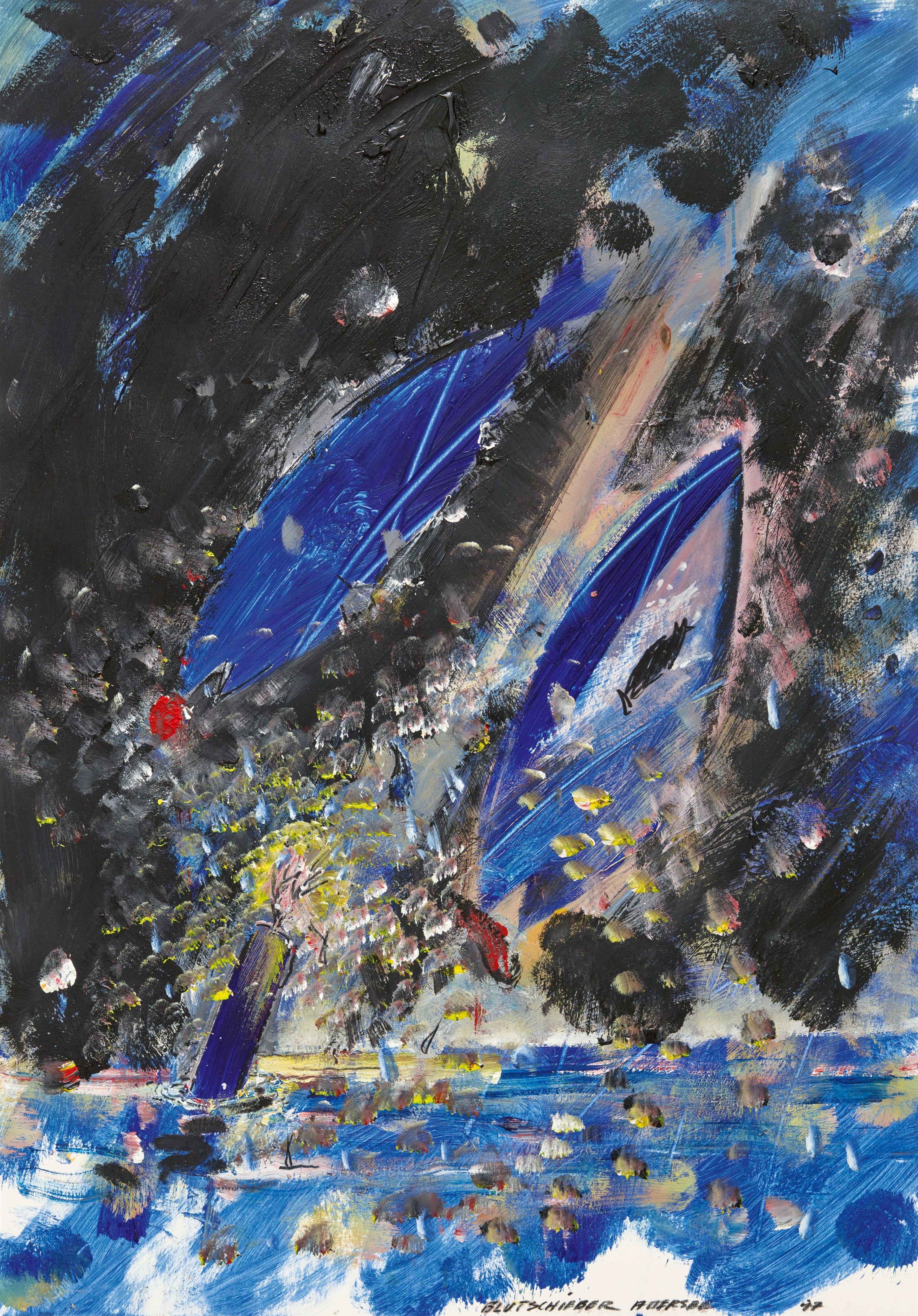 Christian Ludwig Attersee - Blutschieber