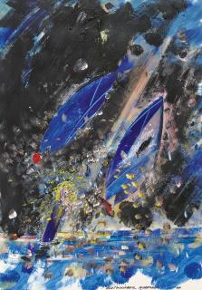 Christian Ludwig Attersee - Blutschieber