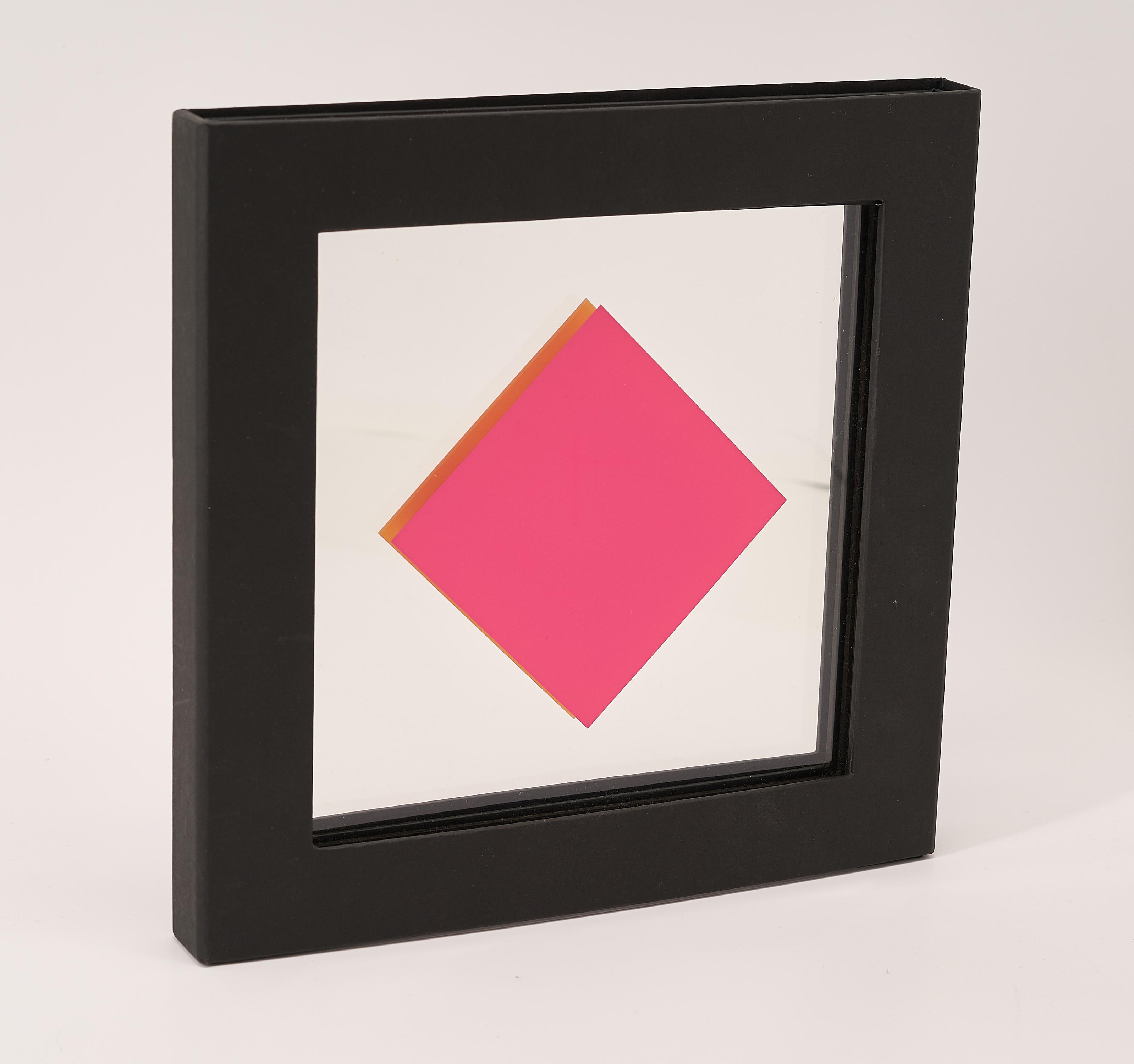 Christian Megert - Künstlerkatalog Retrospektive im Museum für konkrete Kunst als Spiegelmultiple