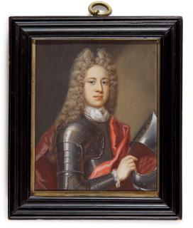 Christian Richter - Portrait Of Colonel D\'Arcy, Circa 1710