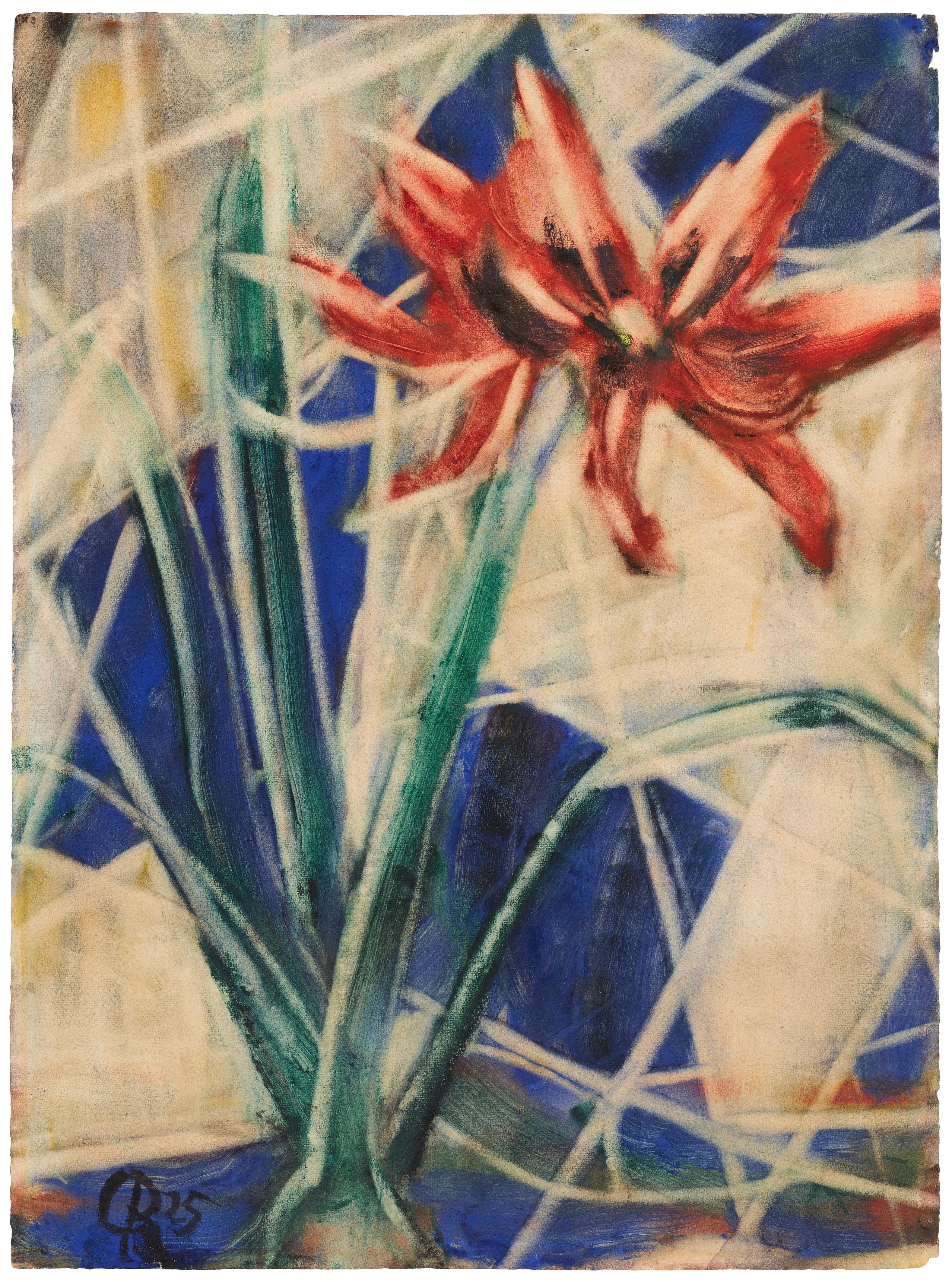 Christian Rohlfs - Amaryllis